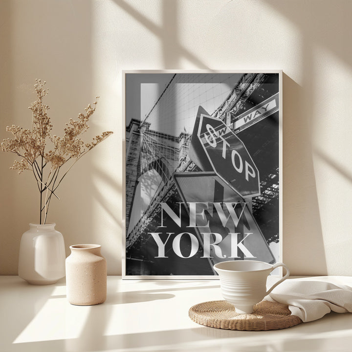 Fine Art Print, NYC Brooklyn Bridge