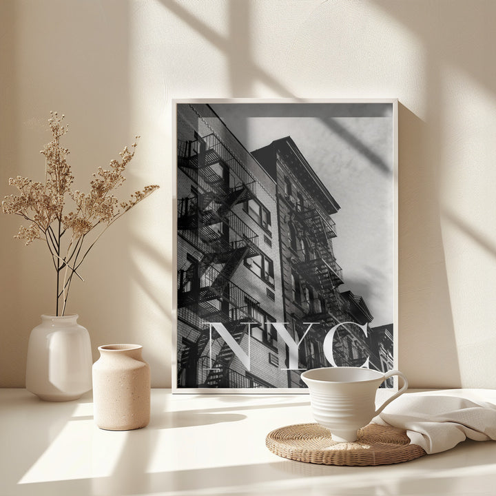 Fine Art Print, NYC Fire Escapes 2