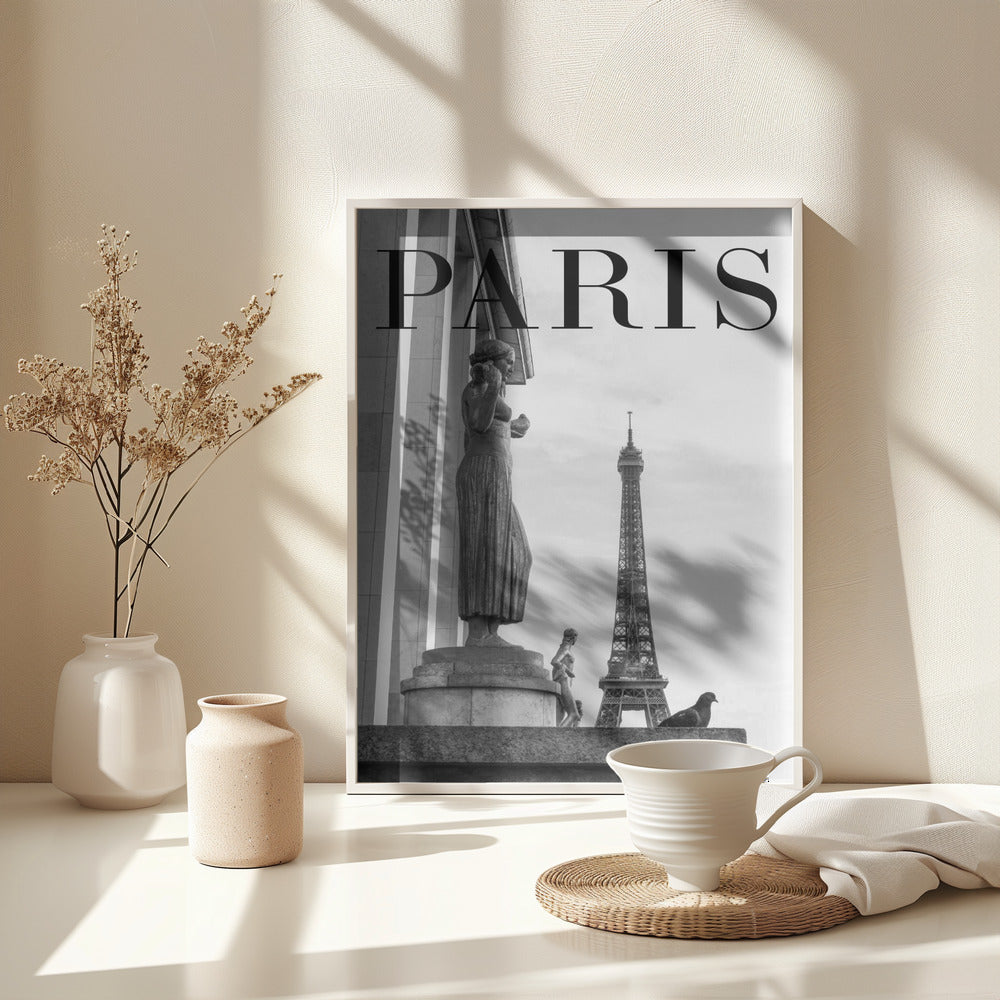 Fine Art Print, Paris Text 5