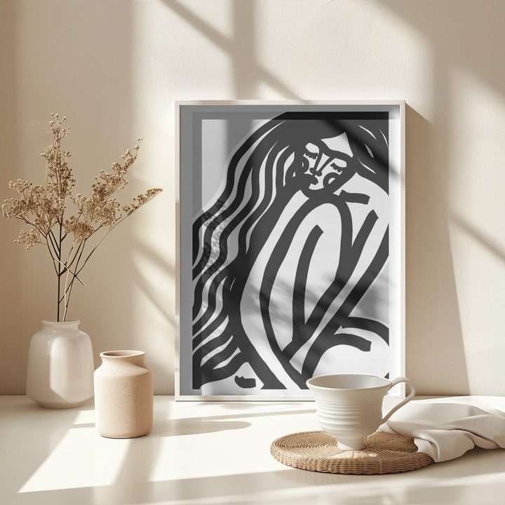 Fine Art Print, The Silence (Black)