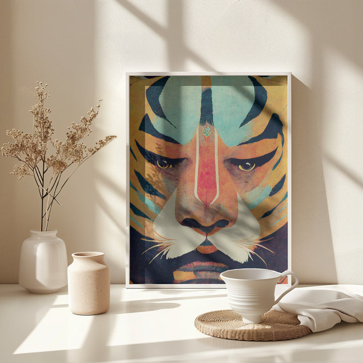 Fine Art Print, Strong Tiger