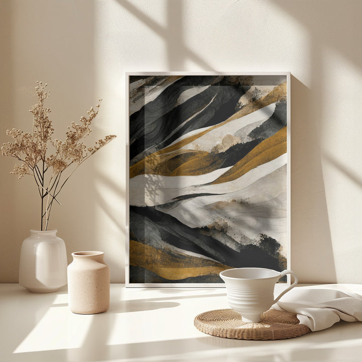 Fine Art Print, Rough Mountains