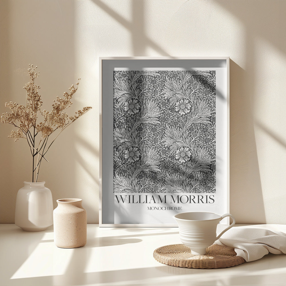 Fine Art Print, Marigold Monochrome