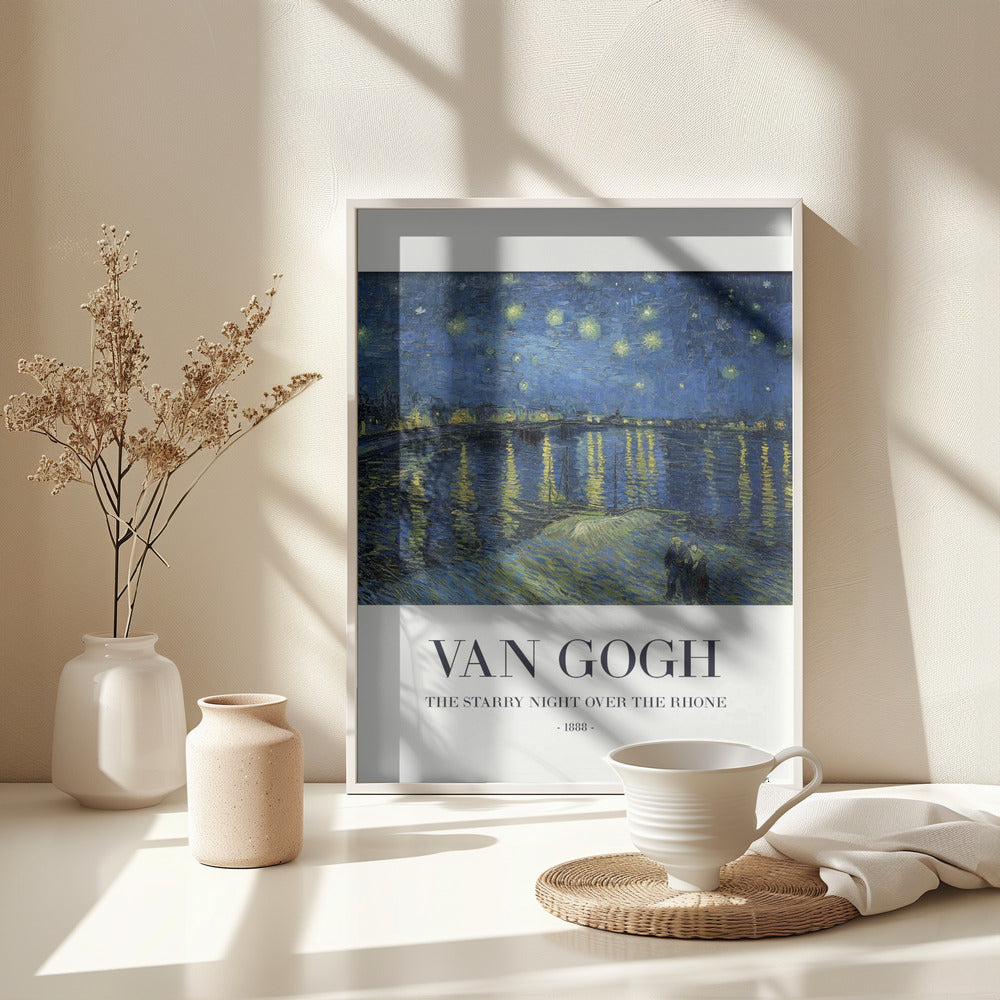 Fine Art Print, The Starry Night Over The Rhone