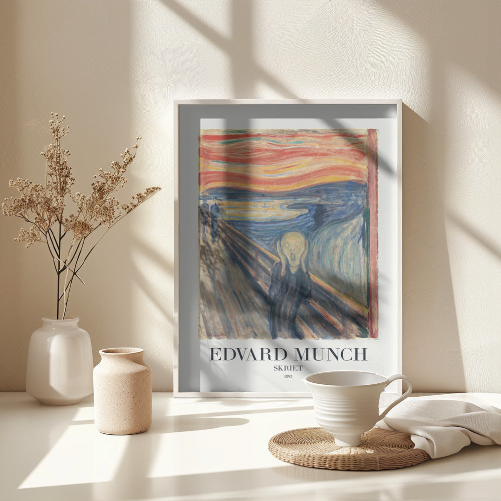 Fine Art Print, Skriet (The Scream)