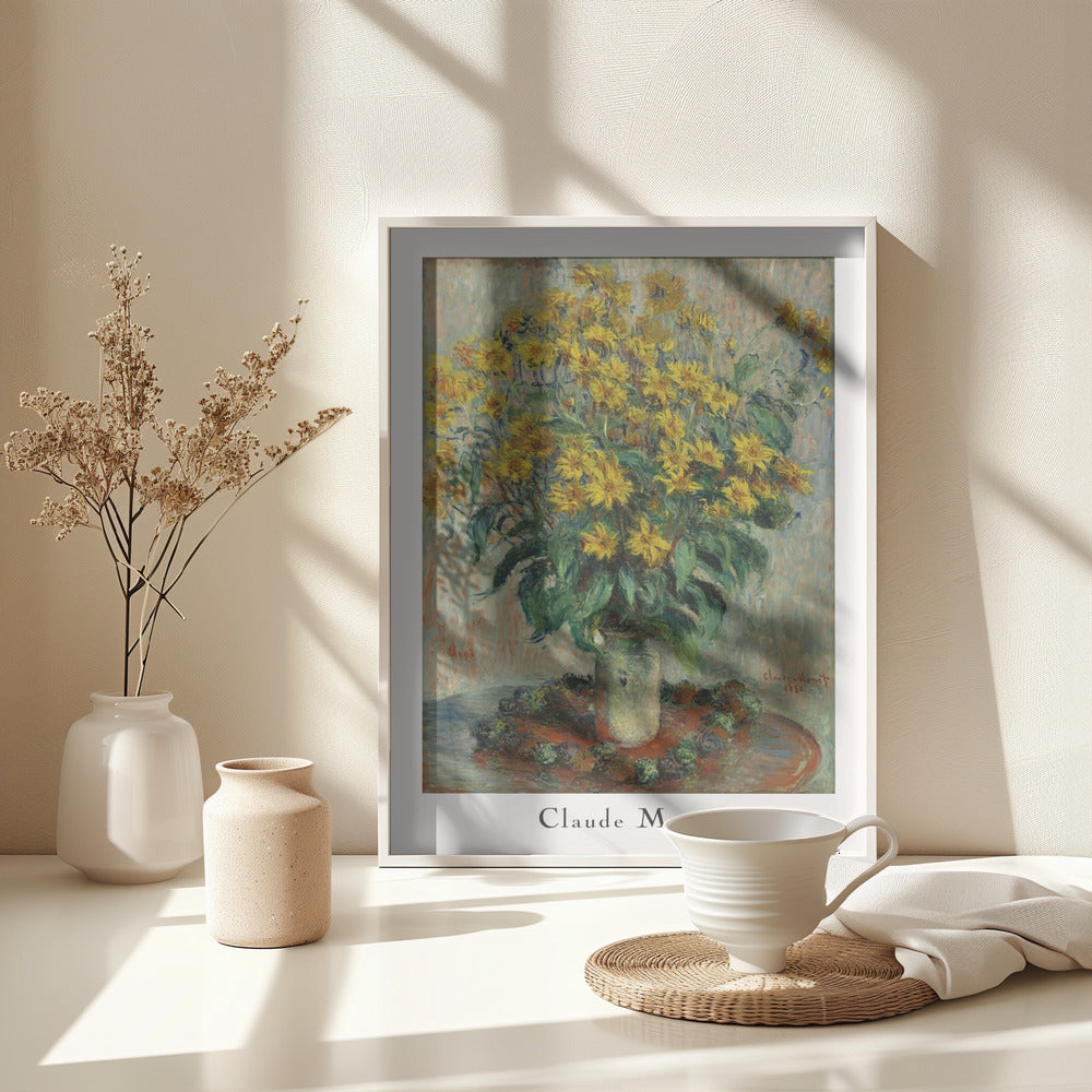 Fine Art Print, Jerusalem Artichoke Flowers