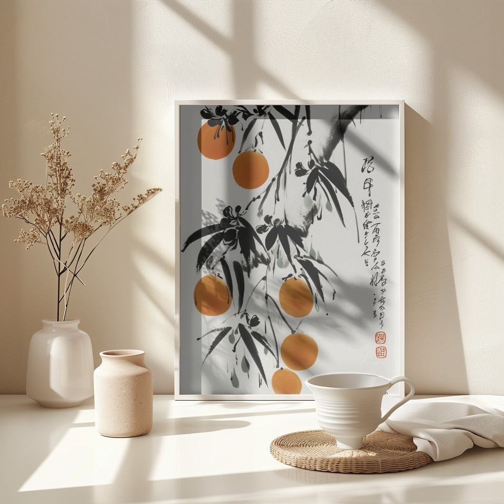 Fine Art Print, Japanese Oranges