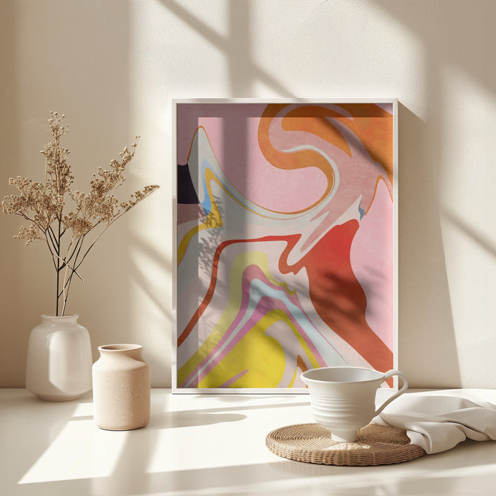 Fine Art Print, Organic Bauhaus Waved2