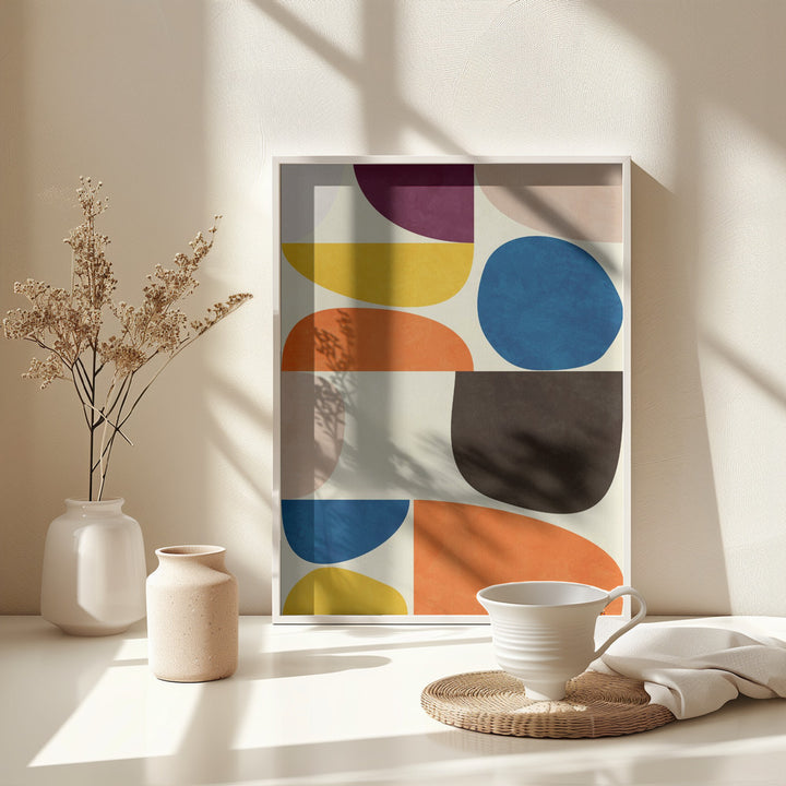 Fine Art Print, Vivid Bauhaus