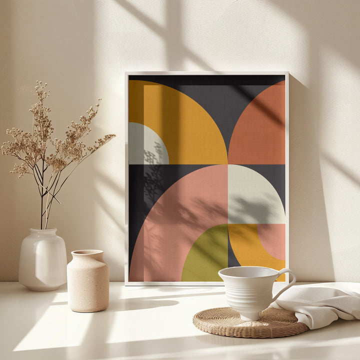 Fine Art Print, Geo Shapes Fall 21 Geo