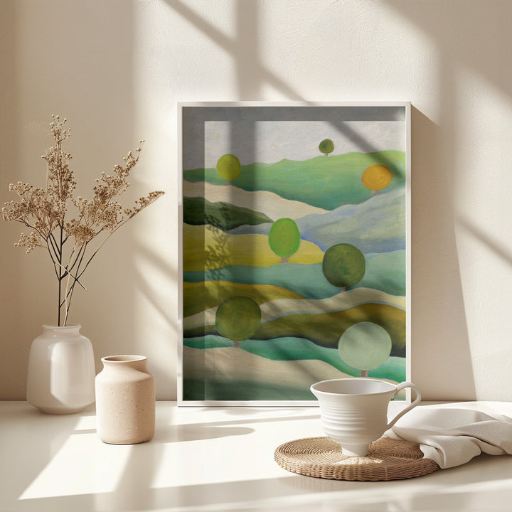 Fine Art Print, Back To the Green Fields