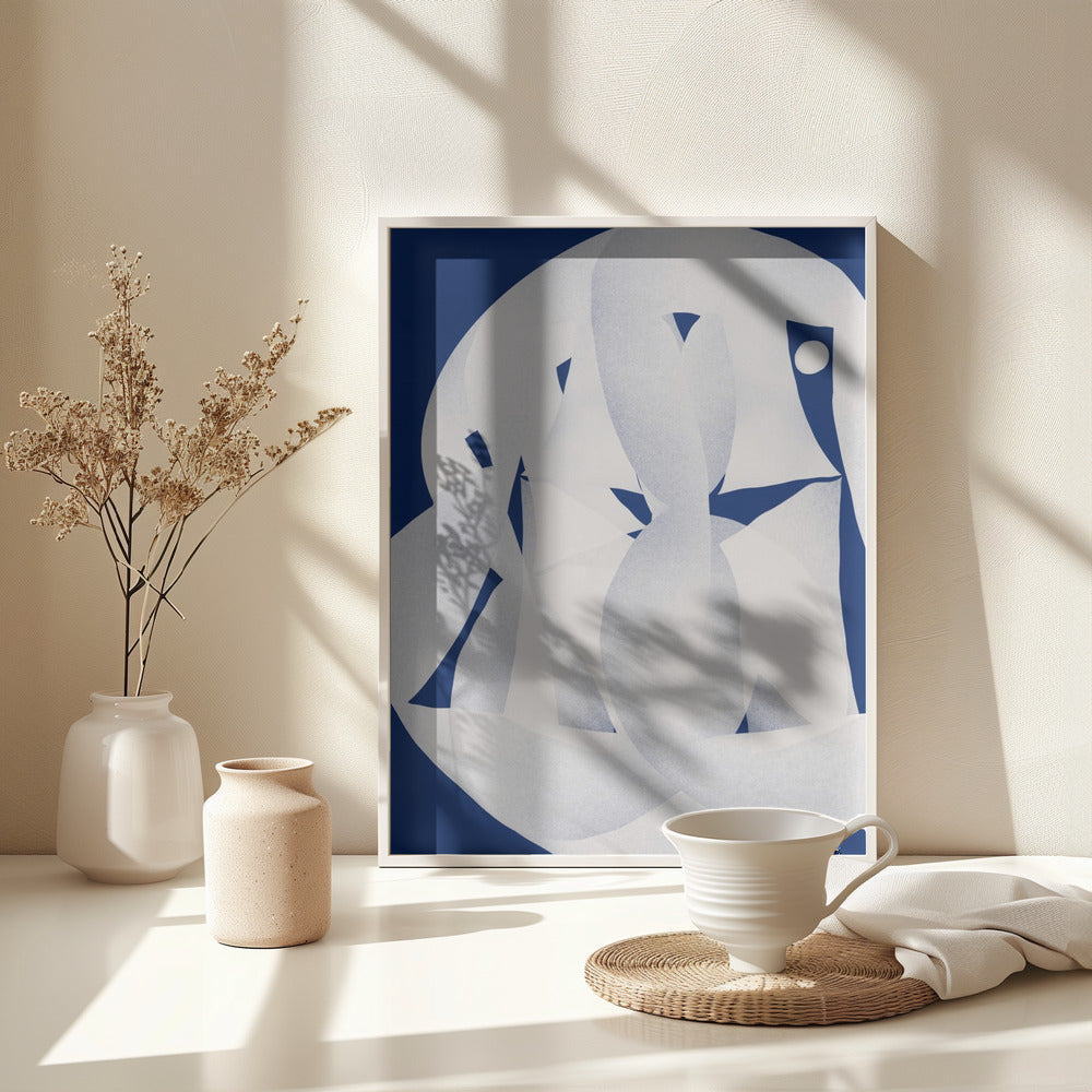 Fine Art Print, Paper Sculpture Abstract