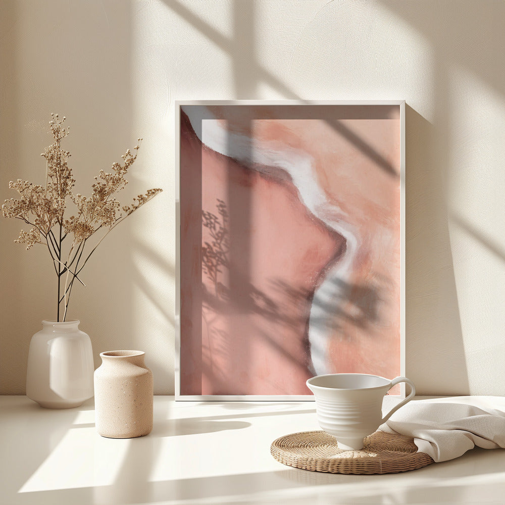 Fine Art Print, Peachy Wave