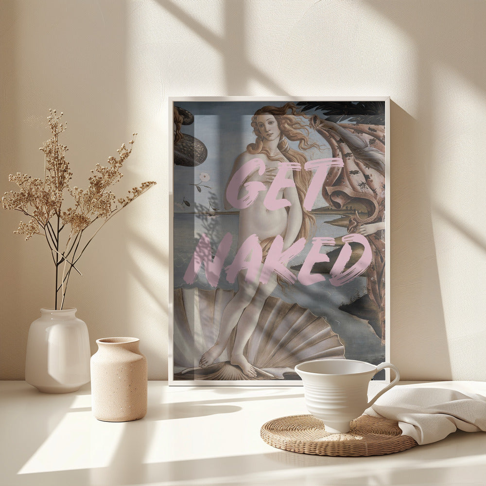 Fine Art Print, Venus get naked