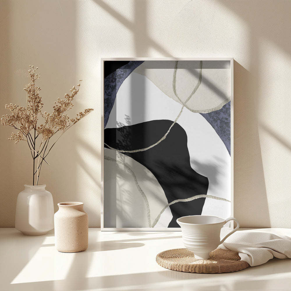 Fine Art Print, Curves and Lines 2