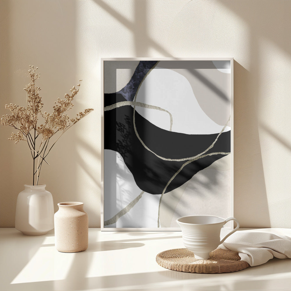 Fine Art Print, urves and Lines 3