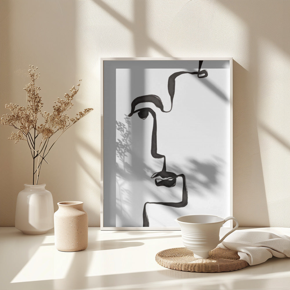 Fine Art Print, Indicatedface