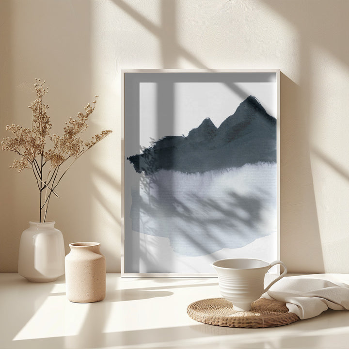 Fine Art Print, Mountain Scape Minimal