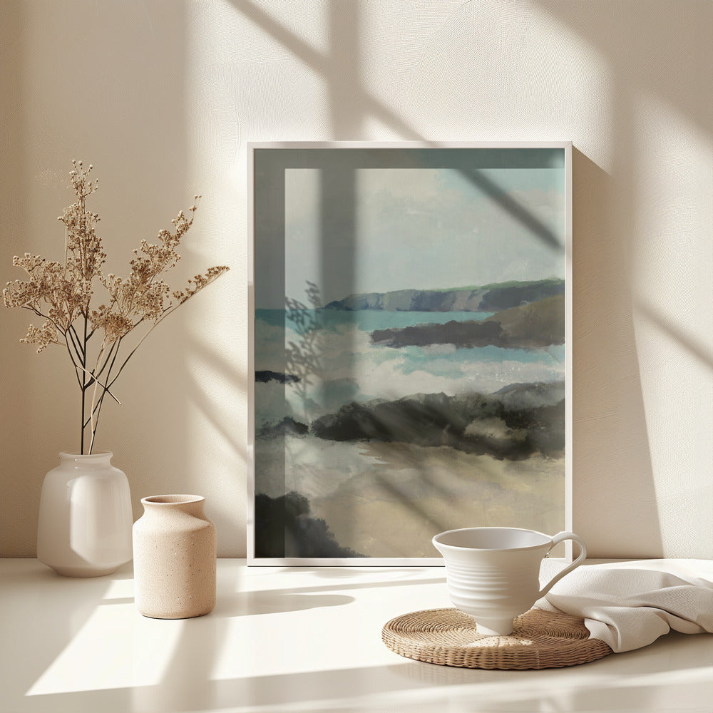 Fine Art Print, Rocky Beach