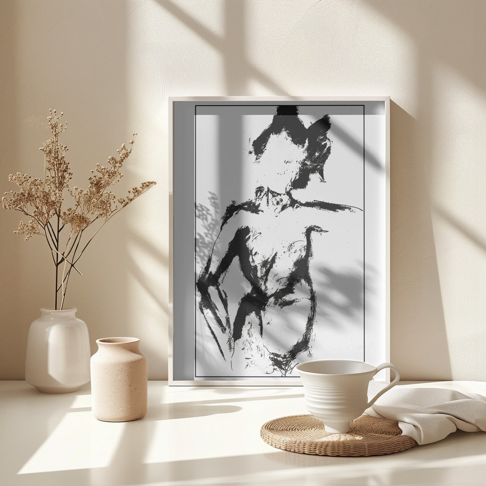 Fine Art Print, Freedom Part 3 Black and White