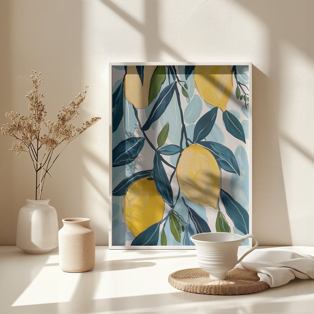 Fine Art Print, Lemon Tree