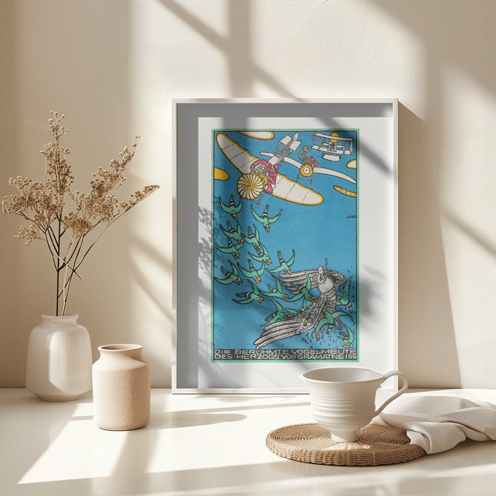 Fine Art Print, The Duke of Gramatneiss's Famous Pack of Birds