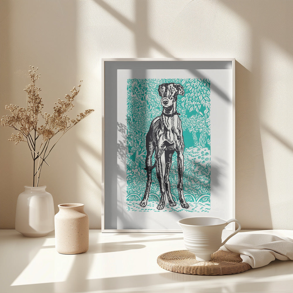 Fine Art Print, Greyhound