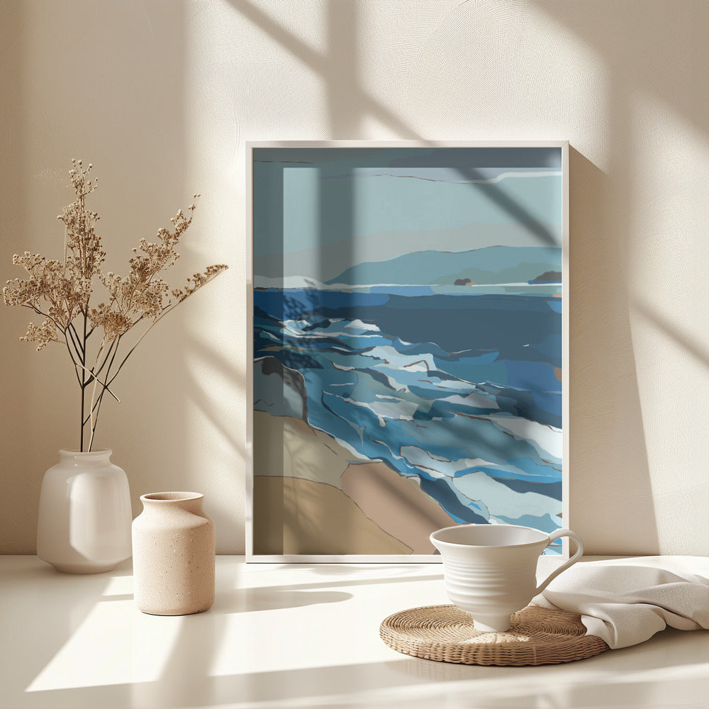 Fine Art Print, Coastline