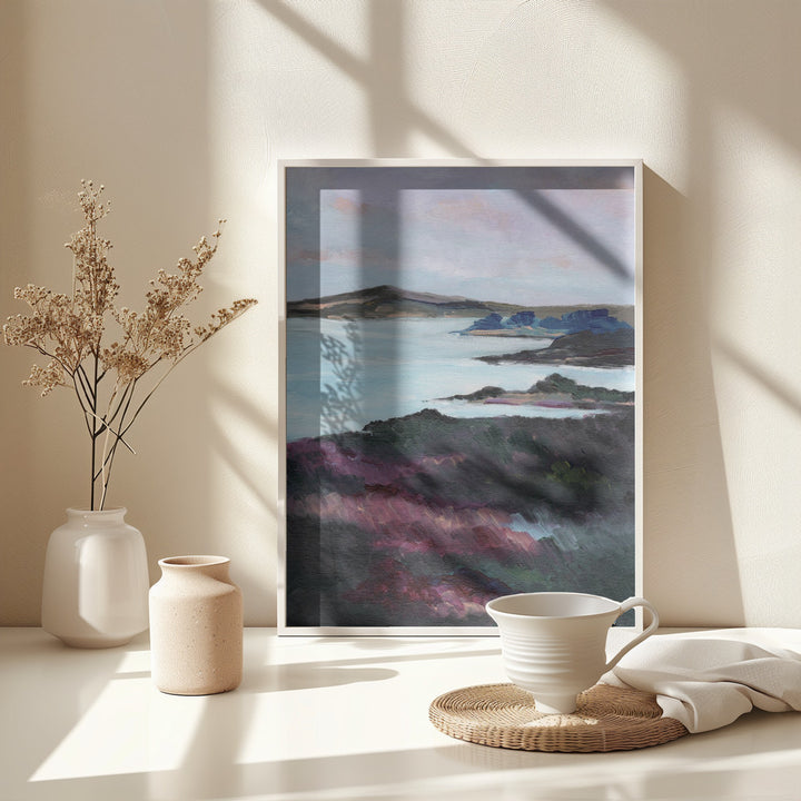 Fine Art Print, Purpel Coast