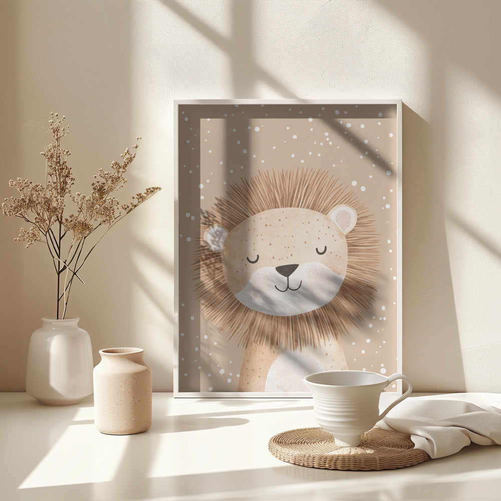 Fine Art Print, Happylion