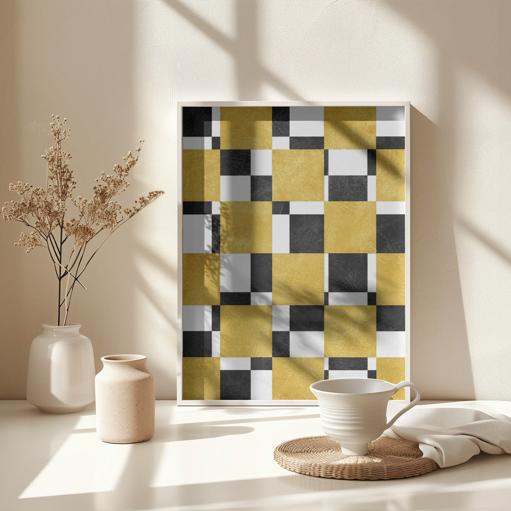 Fine Art Print, Yellow Games