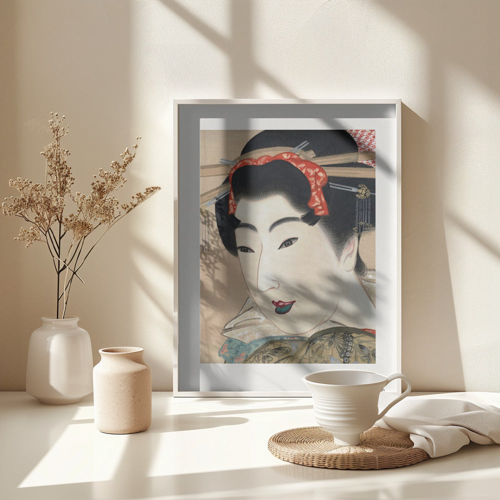 Fine Art Print, Japanese Geisha (1830s)