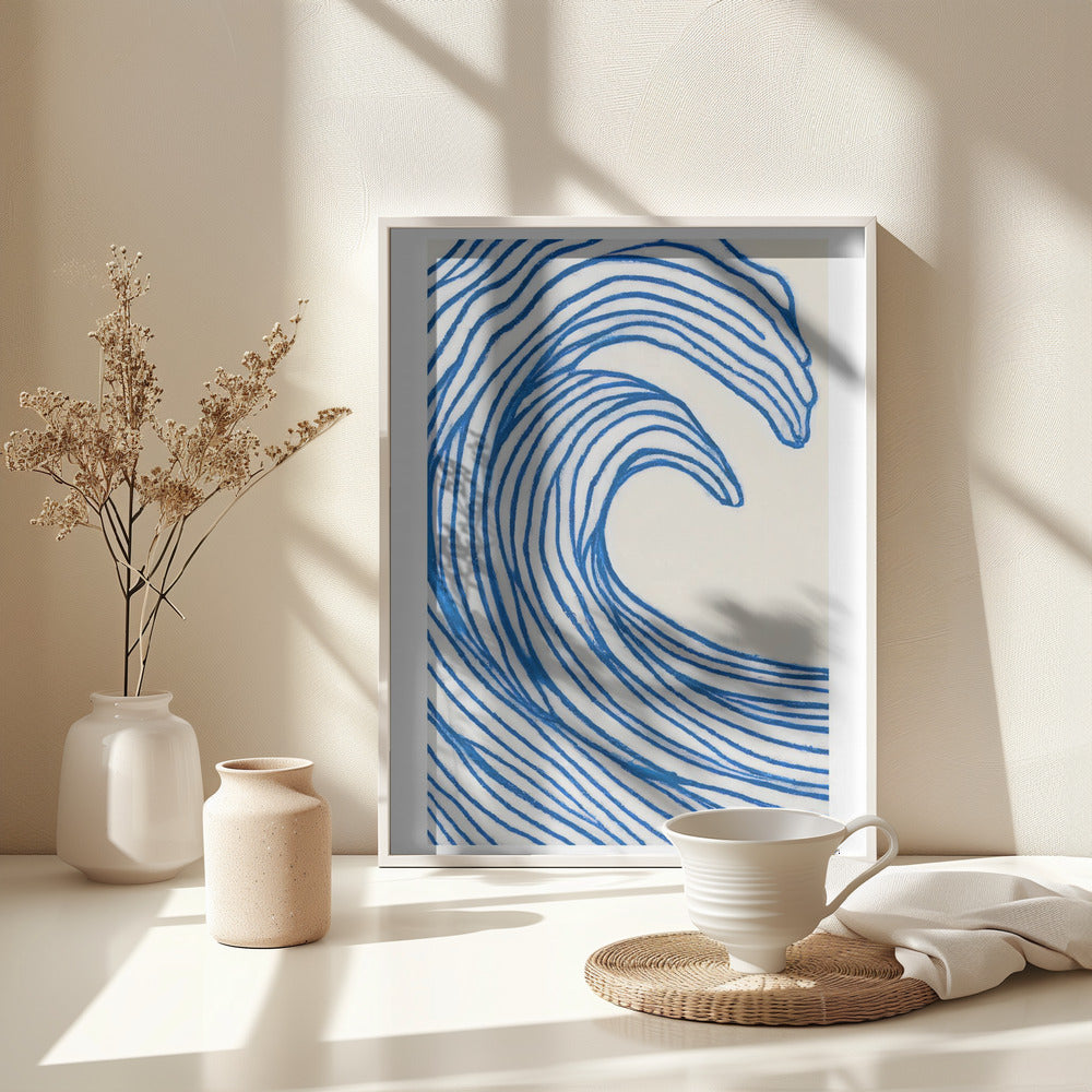 Fine Art Print, Wavy Lines