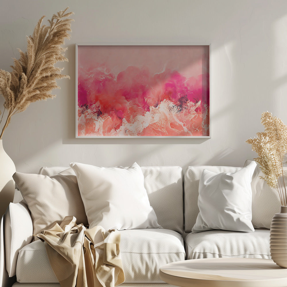 Fine Art Print, Pink Wave