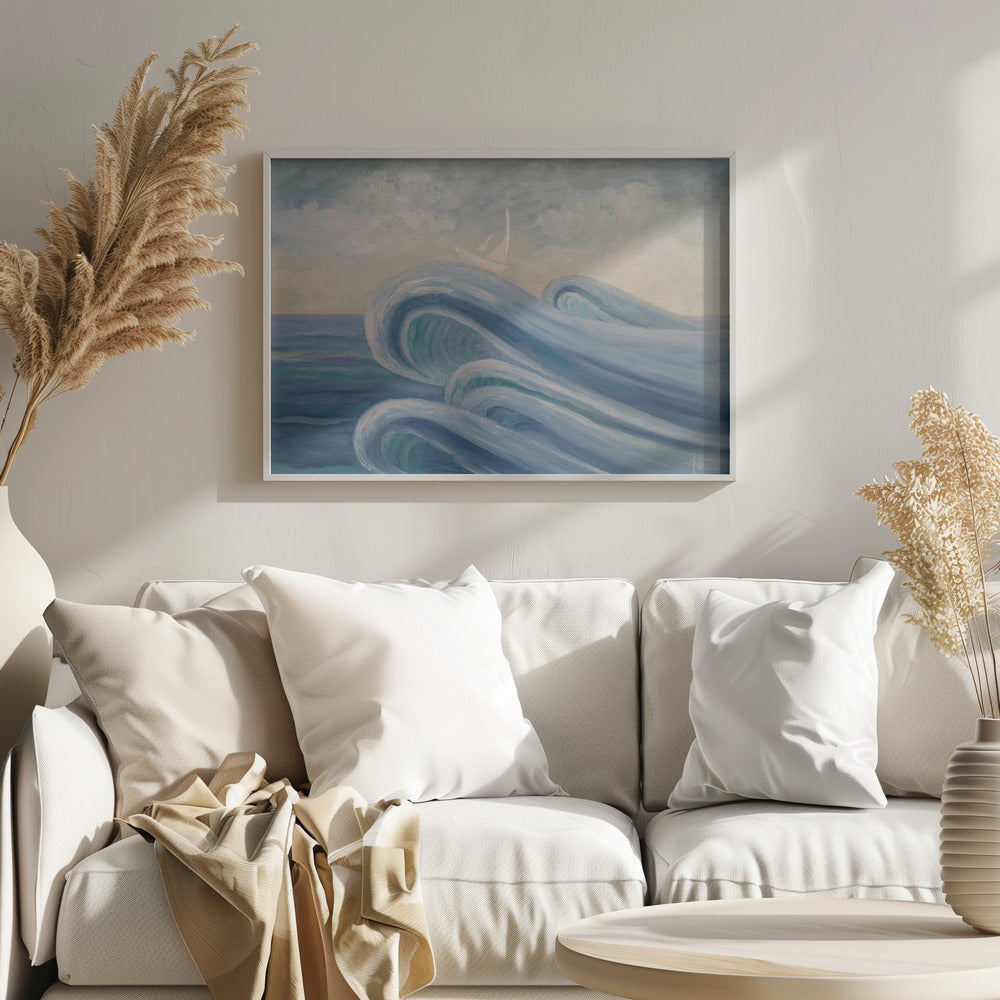 Fine Art Print, Crowning the Waves