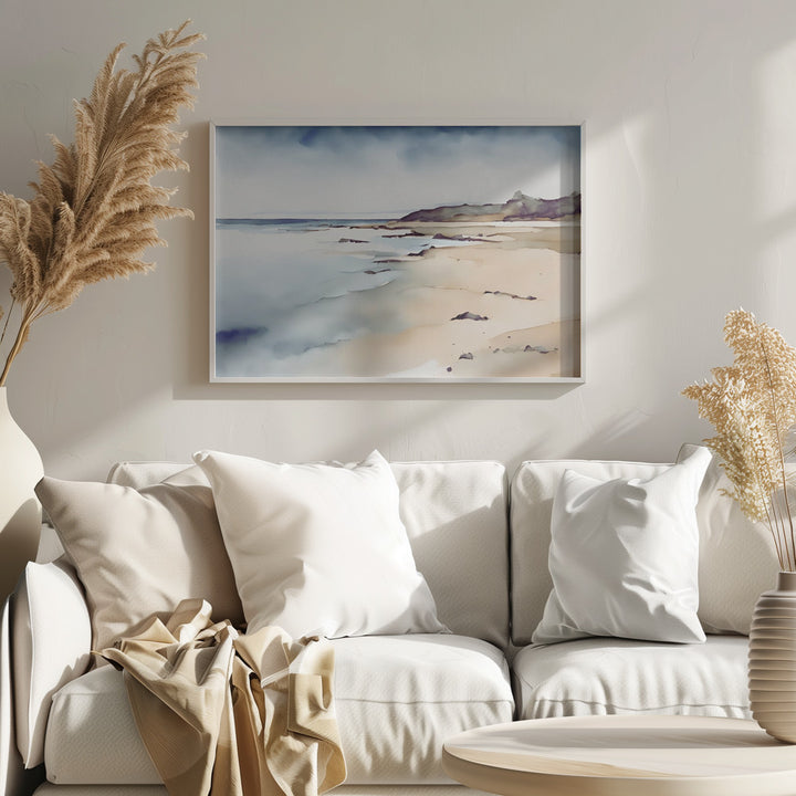 Fine Art Print, Quiet beach