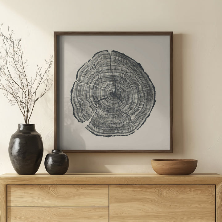 Fine Art Print, Hand Drawn Oak