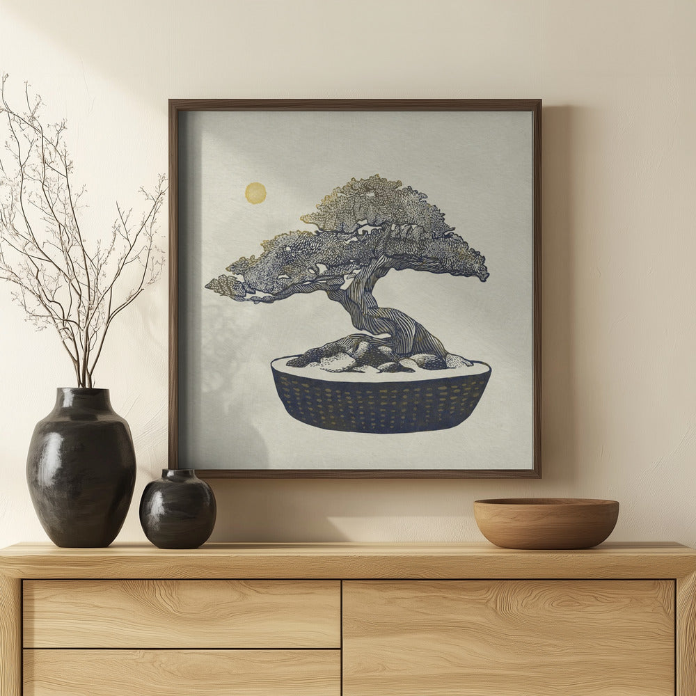 Fine Art Print, Bonsai Tree