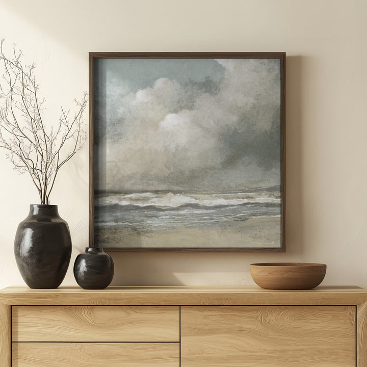 Fine Art Print, Misty Beach