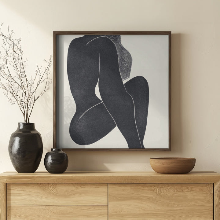 Fine Art Print, Portrait Nude