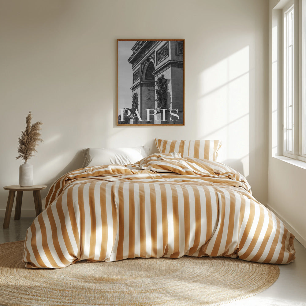 Fine Art Print, Paris Text 6