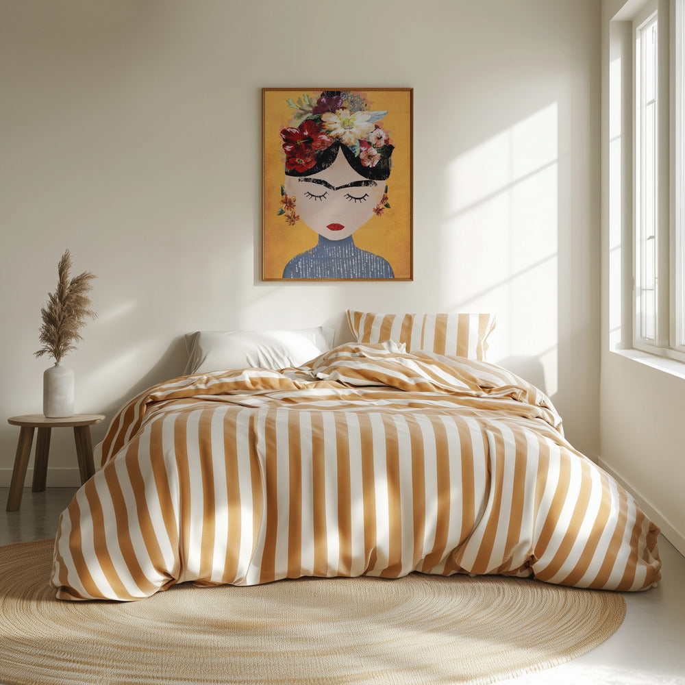 Fine Art Print, Frida (Yellow Version)