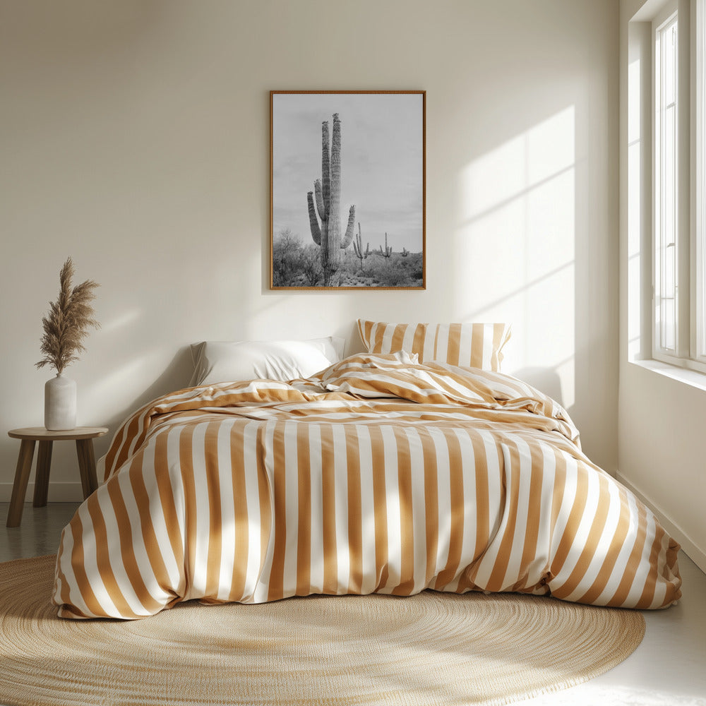 Fine Art Print, Saguaro B&amp;W