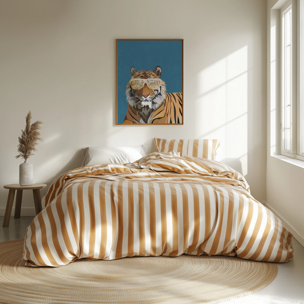 Fine Art Print, Hip Hop Tiger