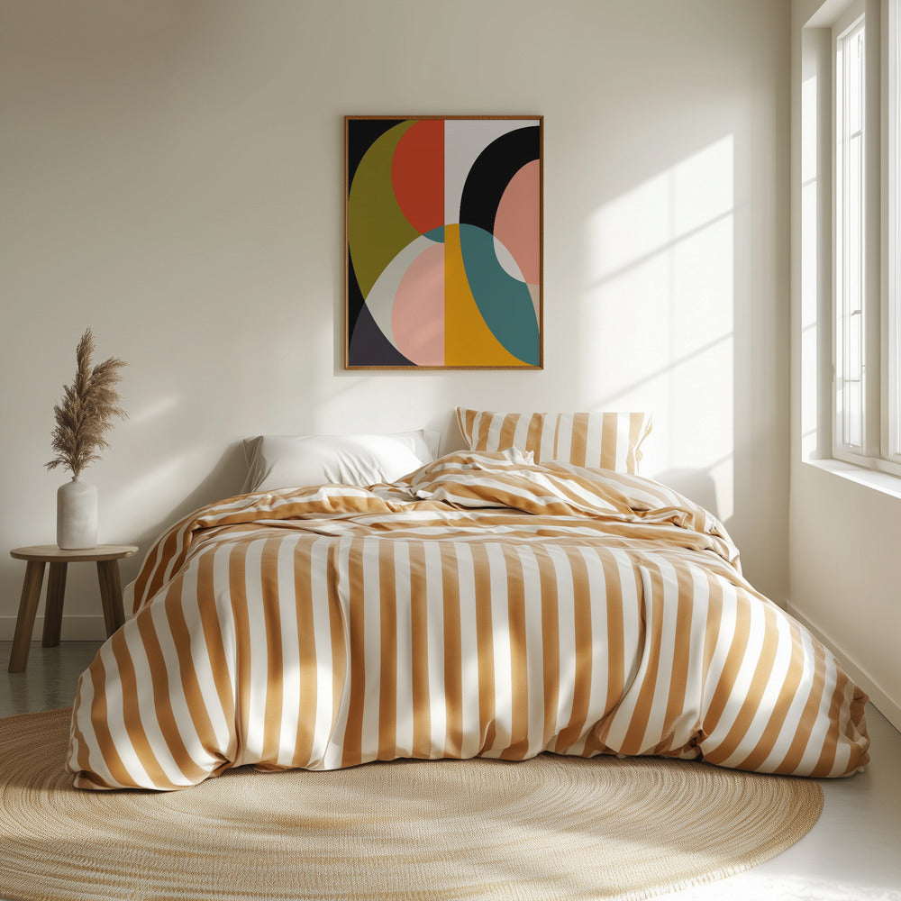 Fine Art Print, Mid Century Pastel 11