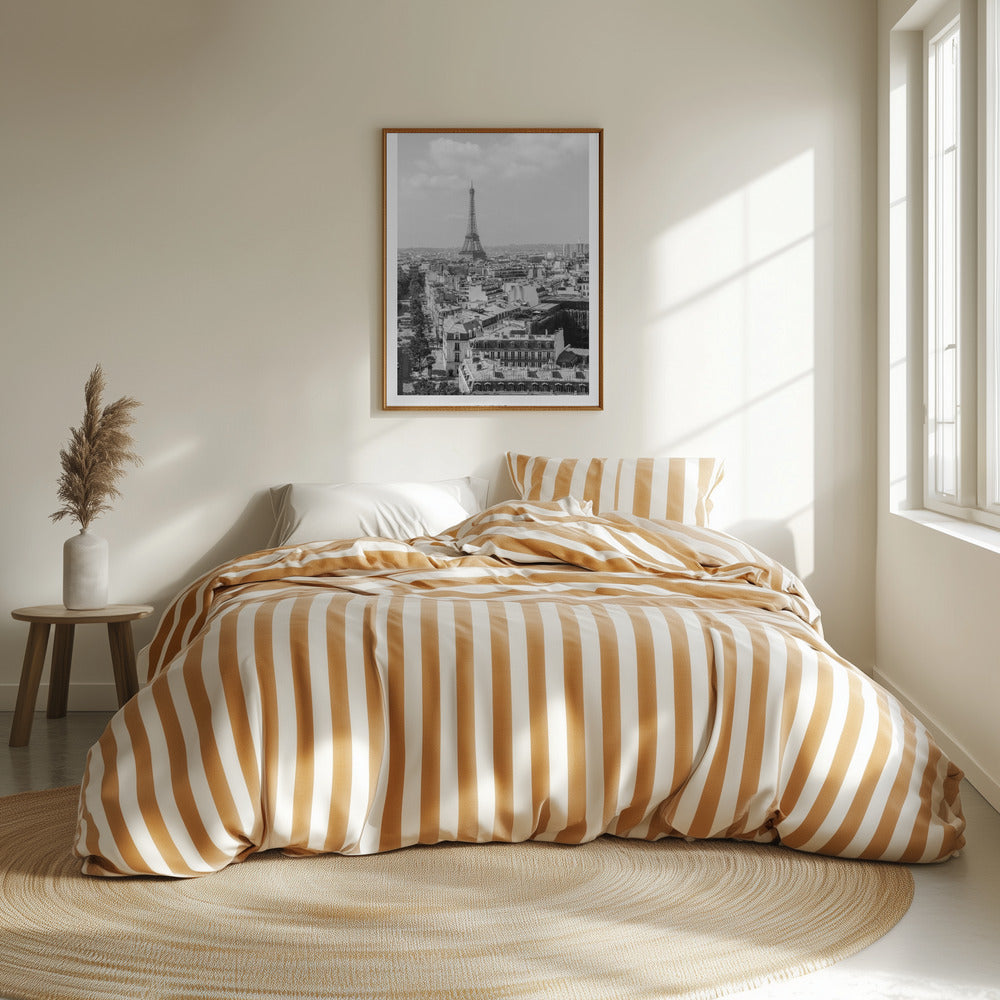 Fine Art Print, Pariseiffeltowerbw1 Size24x36