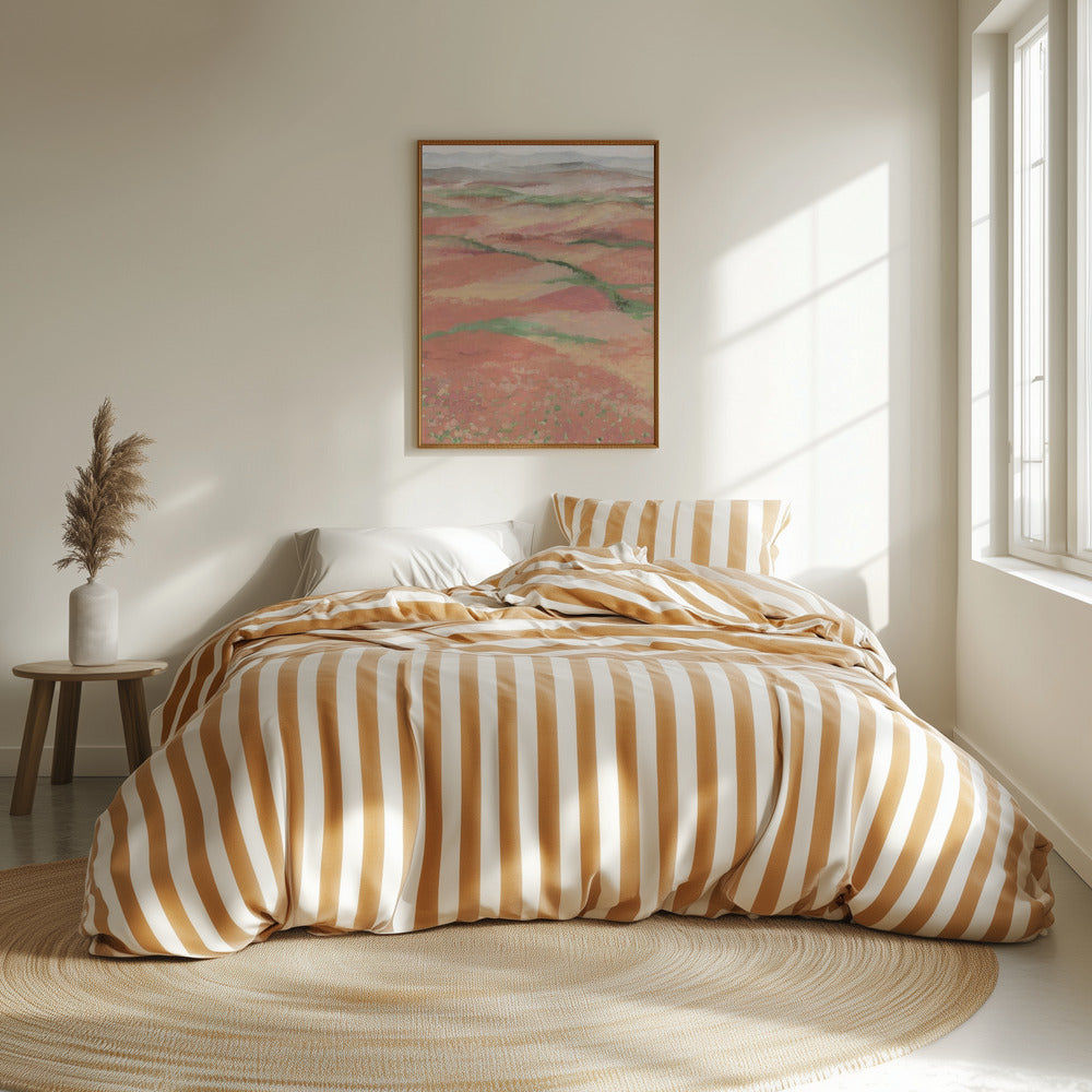 Fine Art Print, Ozias coral landscape