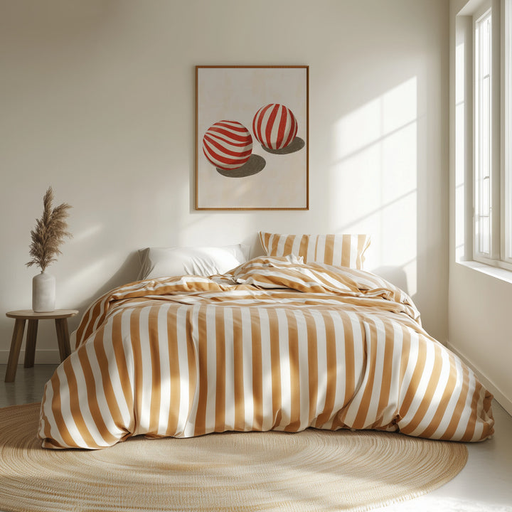 Fine Art Print, Striped balls