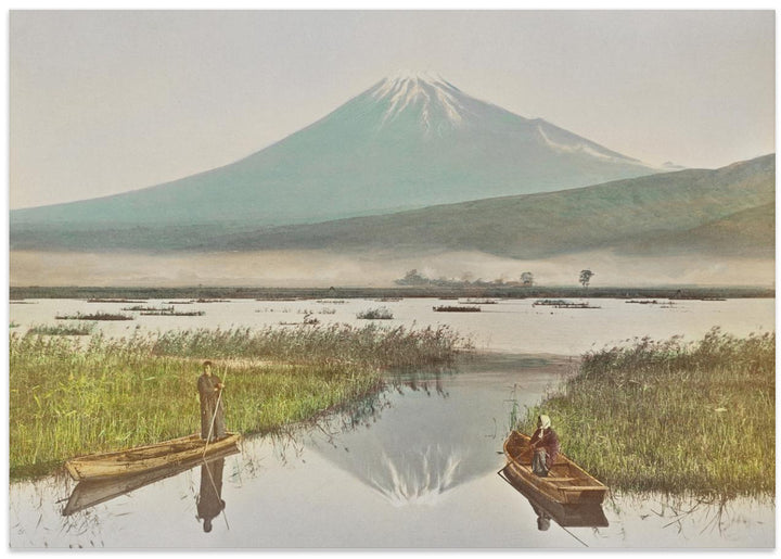 Fine Art Print, Mount Fuji As Seen From Kashiwabara (1897)