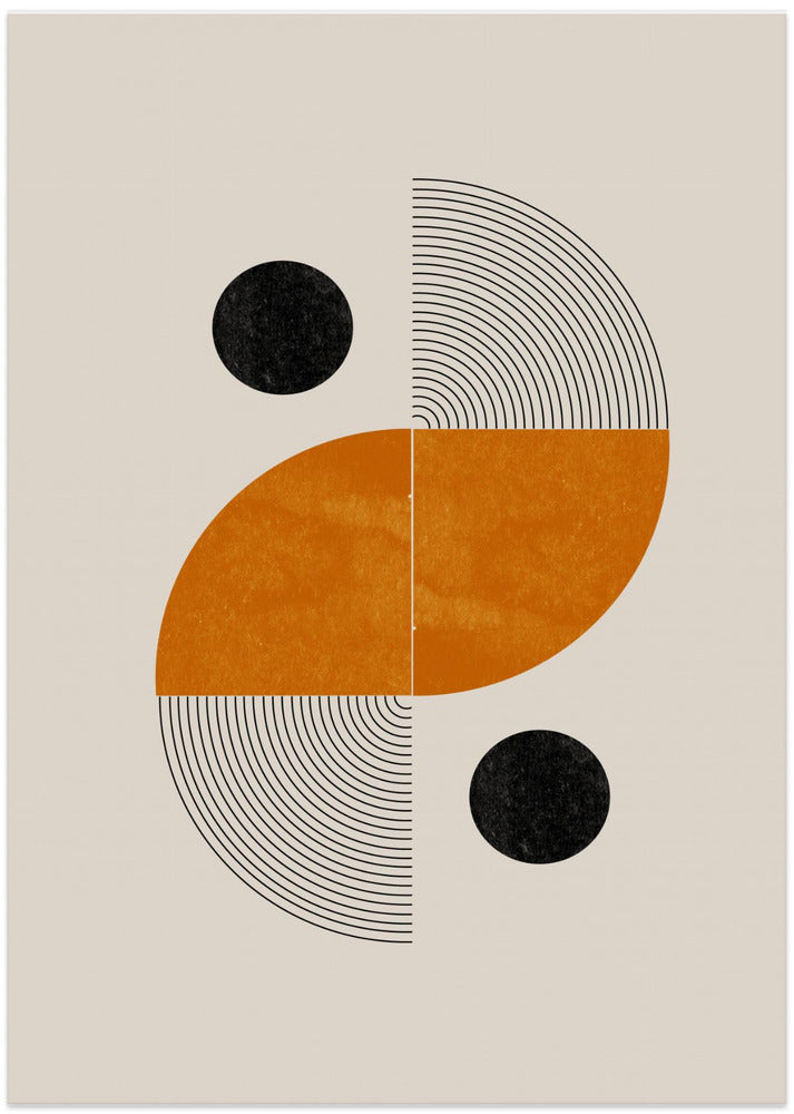 Fine Art Print, Retro Shape